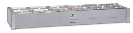 Roband BM26A Hot Bain Marie 2×6 GN Pans with Lids