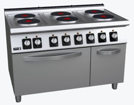 Fagor Kore 700 Series Electric 6 Burners with Oven C-E761