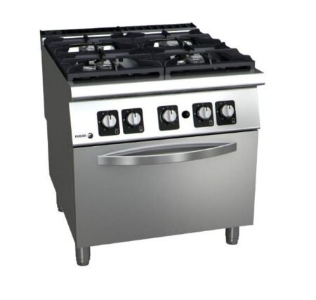 Fagor Kore 900 Natural Gas 4 Burner Oven with C‑g941 Model