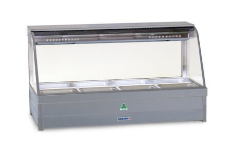 Roband C24RD Curved Glass Hot Food Display With Rear Doors