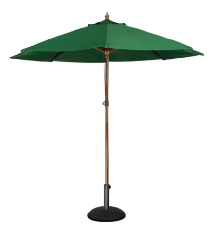 Bolero CB512 Round Outdoor Umbrella 2.5m Diameter Green