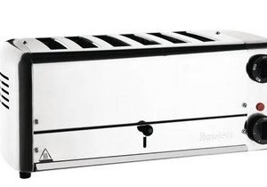 Rowlett Esprit CH185A 6-Slot Chrome Toaster with Cage