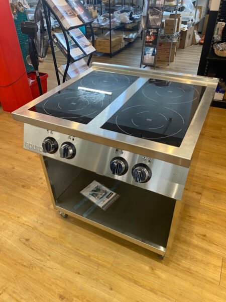 Ex-Showroom Apuro Ex-CU488-A Freestanding 4 Zone Induction Hob