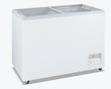Heavy Duty Chest Freezer with Glass Sliding Lids – WD-300F