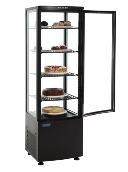 Polar DP289-A C-Series Curved Door Commercial Display Fridge