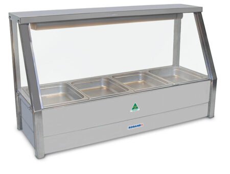 Roband E14RD Straight Glass Hot Food Display