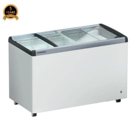 Liebherr Efe‑3852 369l Flat Glass Sliding Lid Chest Freezer