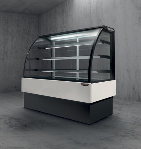 EVOLHOT90V Mastercool Hot Food Display Black Finish 900mm