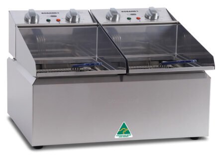 Roband FR28 – 2x 8L Electric Frypod Bench Top Fryer