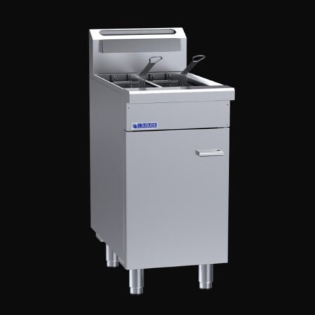LUUS FSV-45 – 2 Basket Split V-Pan Fryer