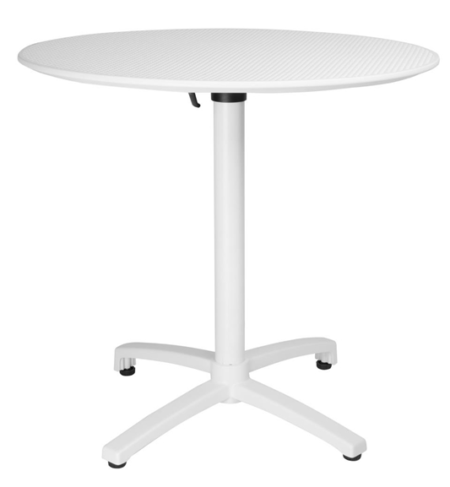 Bolero FT620 Folding PP Table 800mm – White