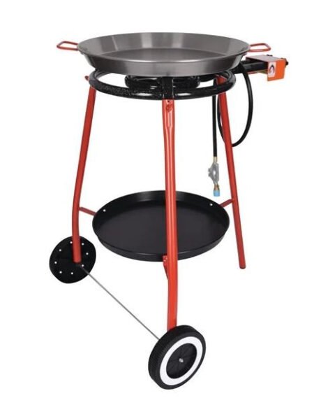 Chef Inox FY919 Andreu Paella Stand with Wheels 450mm Tray