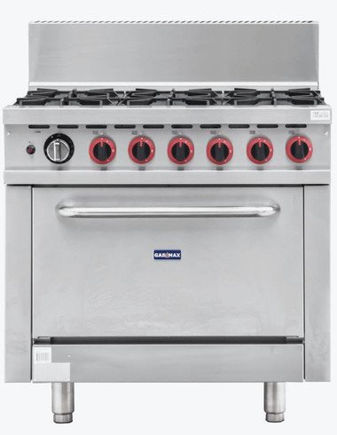 Gasmax 6 Burner With Oven Flame Failure GBS6TS