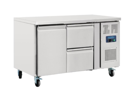 Polar GD873-A U-Series Double Drawer Counter Fridge 282 Ltr