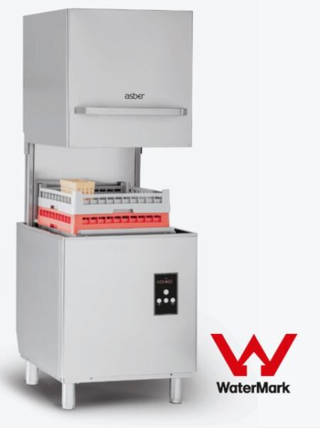 Asber GE-H500BDD Tech Line Pass-through Hood Type Dishwasher