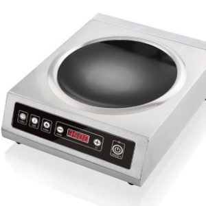 Benchstar Stainless Steel Induction Wok w/ LED Display IW350