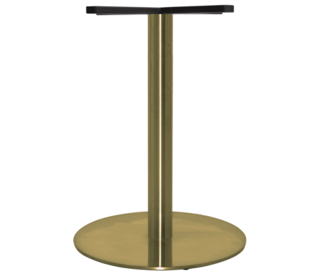 EzFurn KBTRODI45BR Base Table Rome Disc 450mm Brass