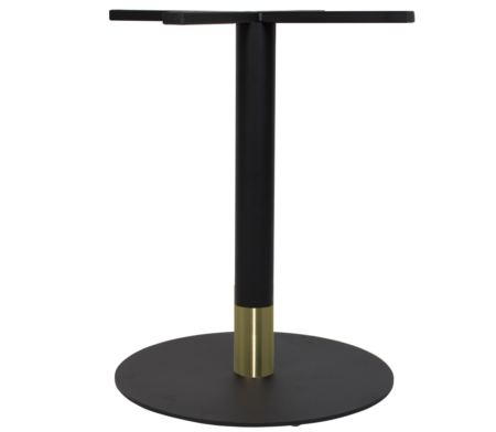 EZ Furn KBTTIDI54BKBKBR Tivoli Disc 540 Black Table