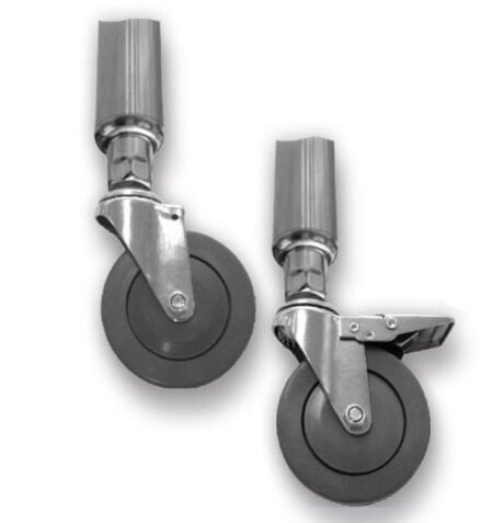 LC-01-A Castor Leg Kit – Easy Mobility for Kitchen Units