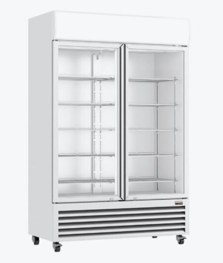 Thermaster Two Glass Door Upright Drinks Fridge LG-1200P