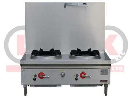 Lkk-2bsrl Waterless 2 Burner Gas Stockpot W/ Duckbill Burner