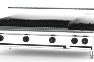 Goldstein PFB36Q2-X Cooktop 2 open burners & 914mm chargrill