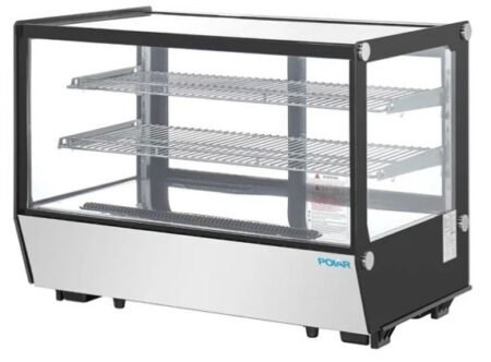 Polar PG004-A 160L G-Series Square Glass Merchandiser