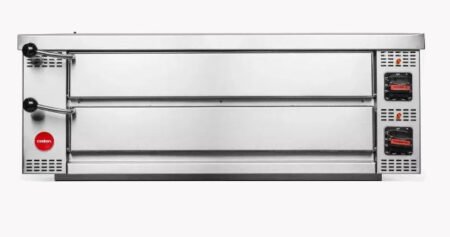 Cookon PO-1 Electric 2 Deck Pizza Oven (Mild Steel Bases)
