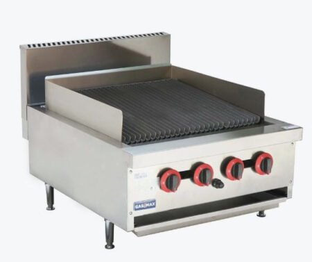 QR-24E Natural Gas 4 Burner Char Grill Top