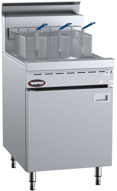 Rapid RF-600 Single Pan Three Basket Rapid Fryer