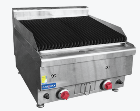JUS-TRH60 GASMAX Benchtop 2 Burner Chargrill