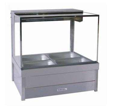 Roband S22 Square Glass Hot Foodbar