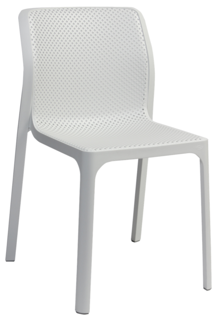 Nardi SCBITWH Bit White Chair | National Kitchen Equipment