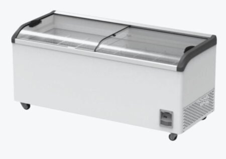 Thermaster Heavy Duty Supermarket Glass Sliding Lid Freezers 446L – SD-666K