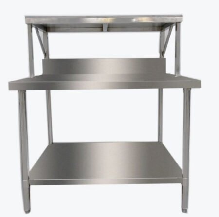 SMB-8-1200 Heavy Duty Salamander Bench with Shelf Braces