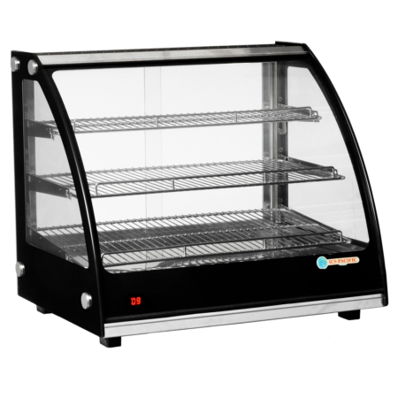 ICS Pacific Siena-80H Counter Top Heated Display, 3 Tier 130L