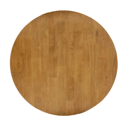 EzFurn TOTIRD70LO Top Table Timber Round 700mm Light Oak