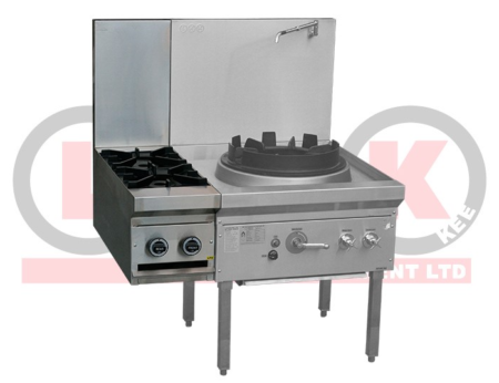 LKKOB2-CL 2 Gas Open Burner Clip onto Gas Wok LKK