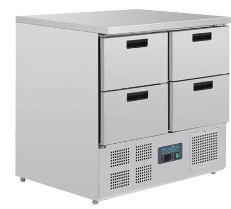 Polar U638-A G-Series 4 Drawer Counter Fridge 240Ltr