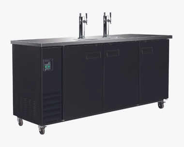 Triple Door Underbar direct draw dispenser 3-barrel – UBD-3