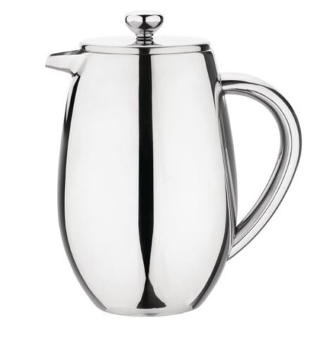 Olympia W837 Insulated Stainless Steel Coffee Plunger 6 Cup