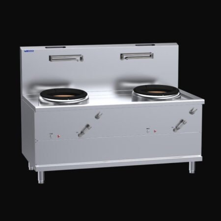 LUUS WV-2A Fo San Wok – 2 Air-Blast Burners