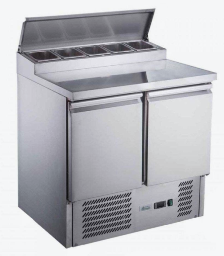 FED-X Two Door Salad Prep Fridge – XGNS900D
