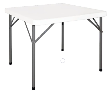 Bolero Y807 Foldaway Square Table