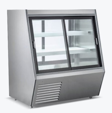 Bonvue Dual-Access Refrigerated Deli, Meat and Seafood Display Case – AMS-12DD