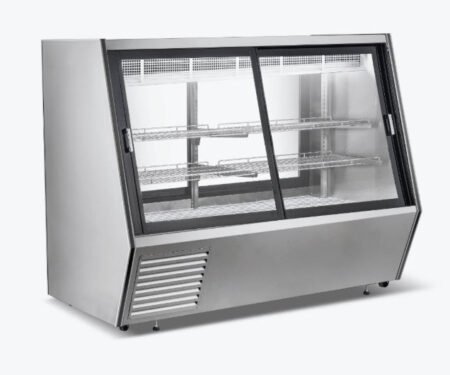 Bonvue Dual-Access Refrigerated Deli, Meat and Seafood Display Case – AMS-18DD