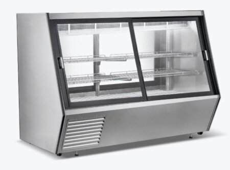 Bonvue Dual-Access Refrigerated Deli, Meat and Seafood Display Case – AMS-21DD
