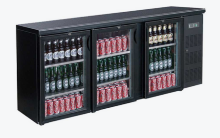 Thermaster Three Door Drink Cooler BC3100G