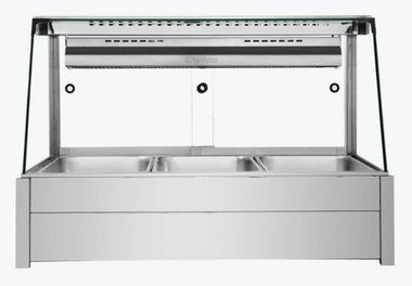 Bonvue Angled Countertop Wet and Dry Bain Marie BM11TC