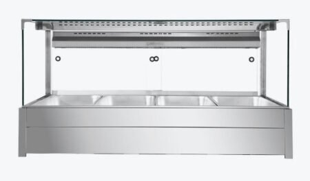 Bonvue Square Countertop Wet and Dry Bain Marie BM14SC